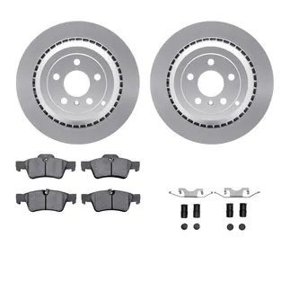 R1 Concepts WDWH1-63059 Brake Rotor- Carbon Coated W/ Ceramic Pads & Hdw